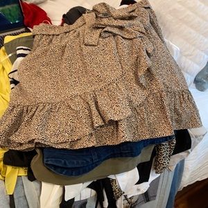 cheetah print skirt